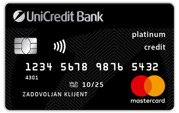 Mastercard Platinum kartica